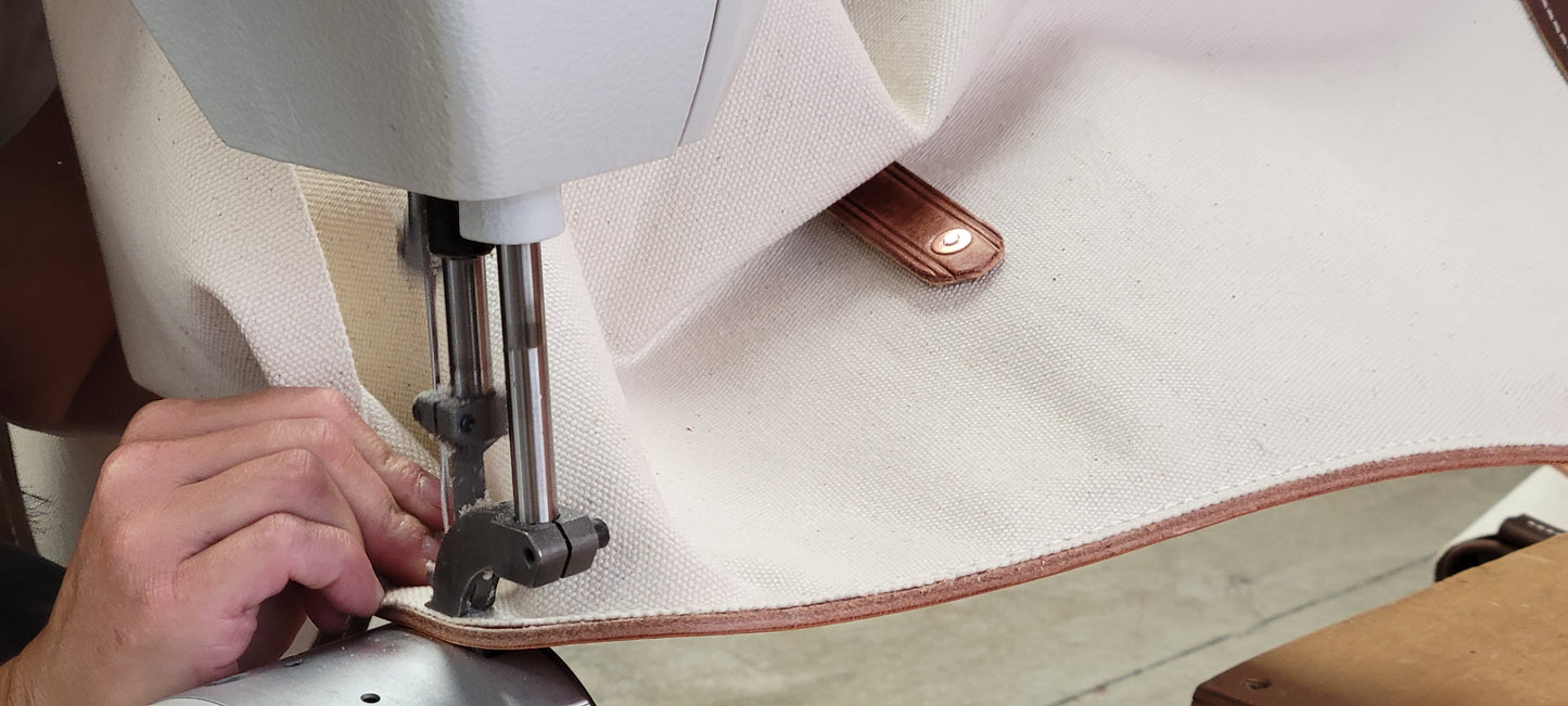 24 oz Heavy Natural Cotton Duck Canvas, 26" Wide (sold by the linear foot)