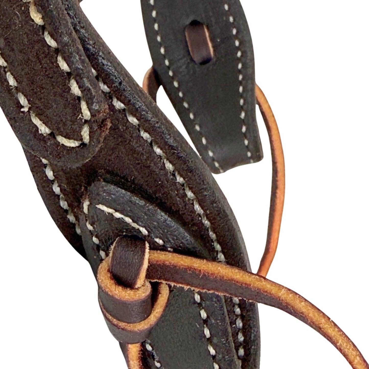 Professional's Choice Chocolate Roughout Browband Headstall