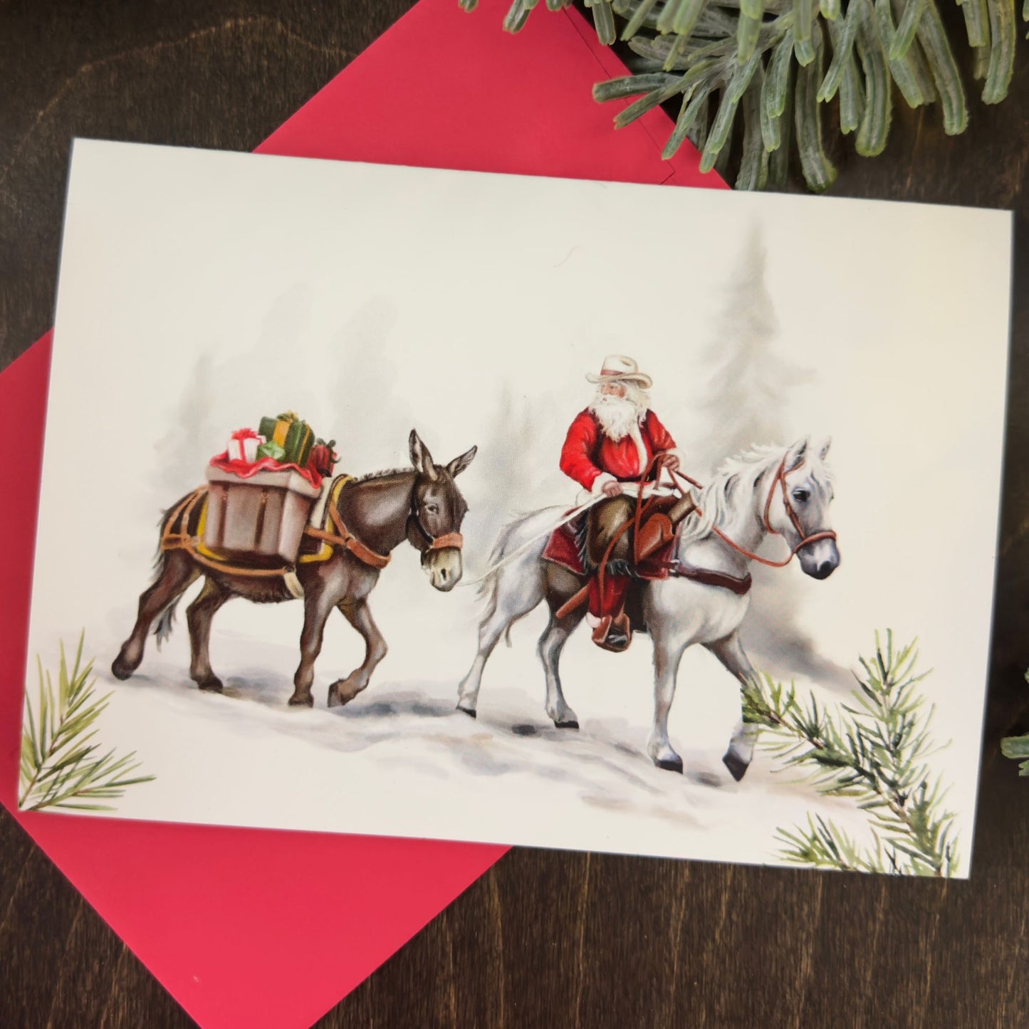 Mule Greeting Cards - Boxed Set of 12