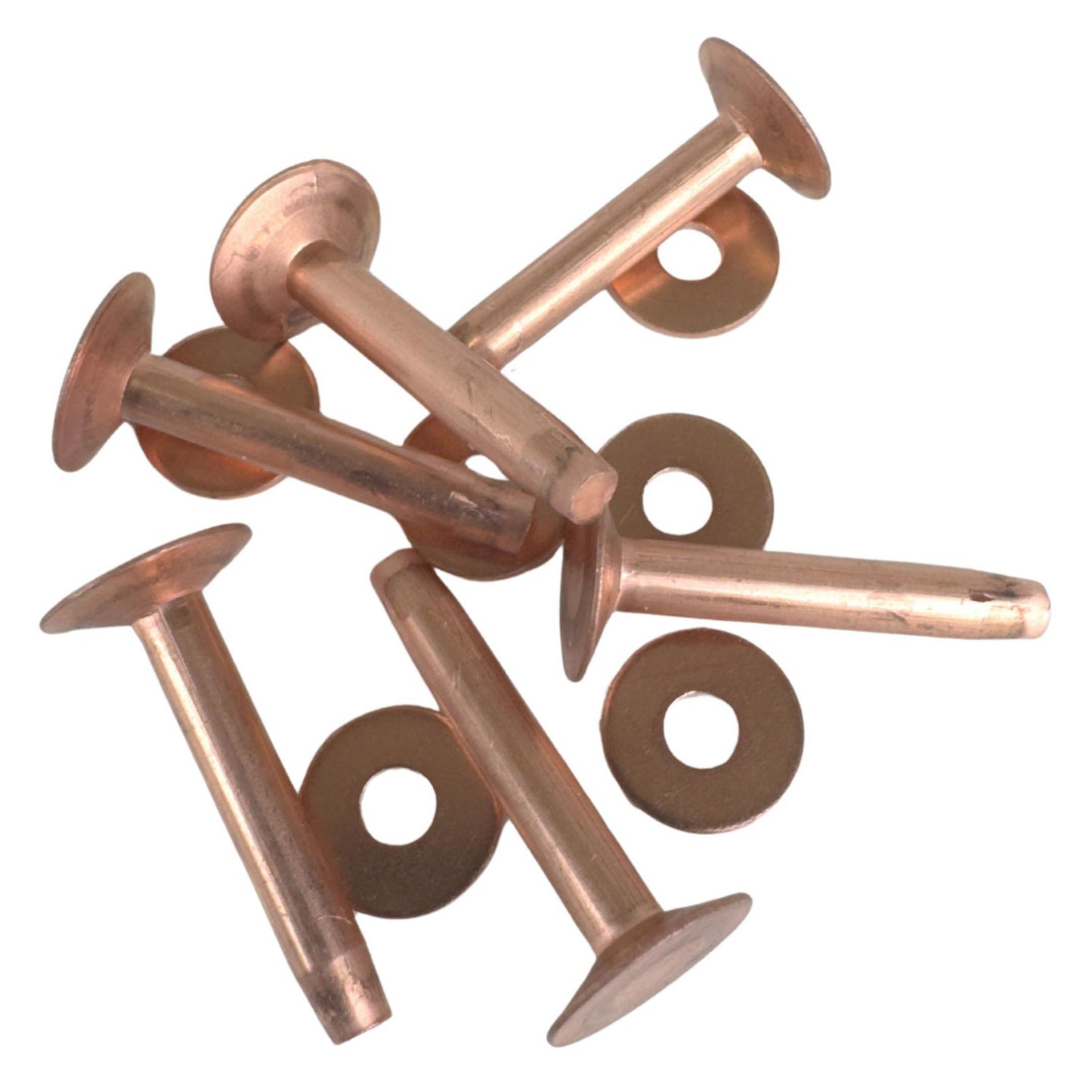#9 Copper Rivets & Burrs