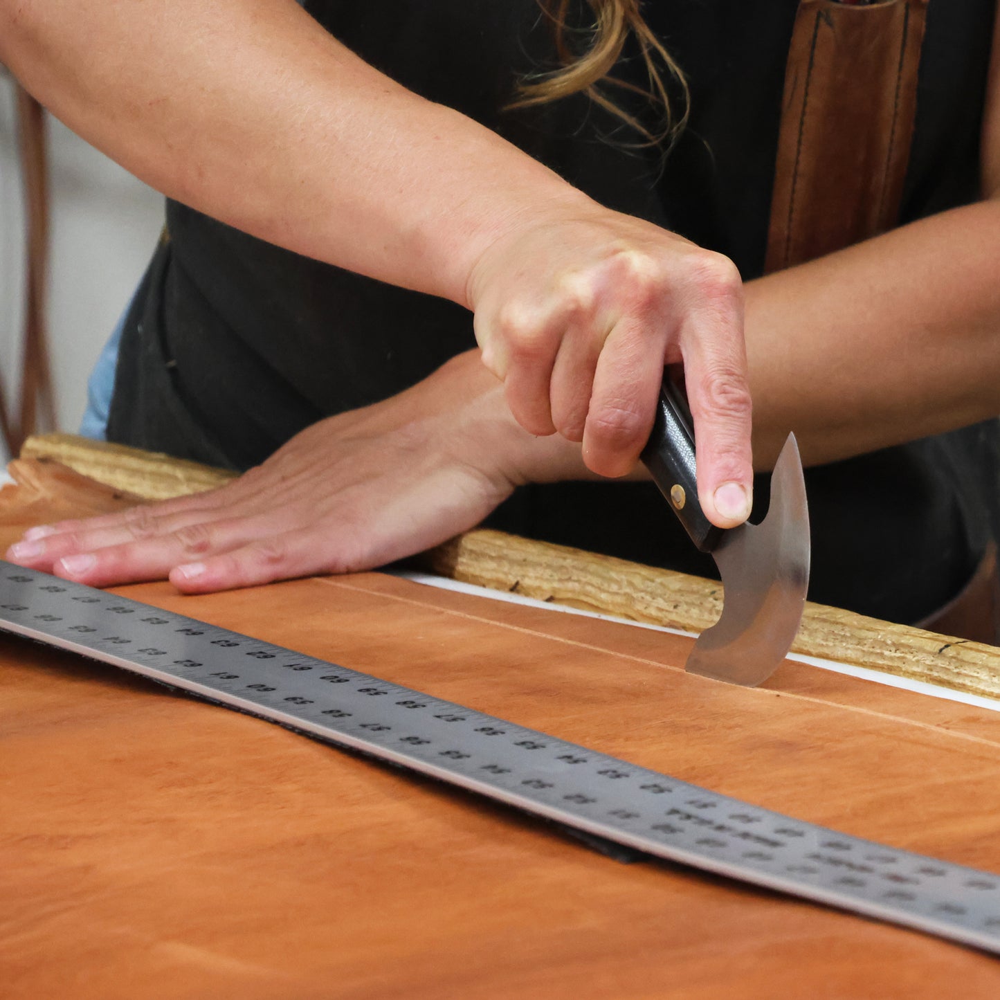 Hermann Oak Harness Leather Straps, 10 oz or 13 oz