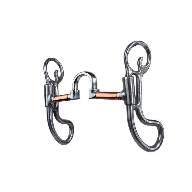 Professional's Choice Teardrop Pony Bit with 1-1/2" Port Correction Mouth Piece