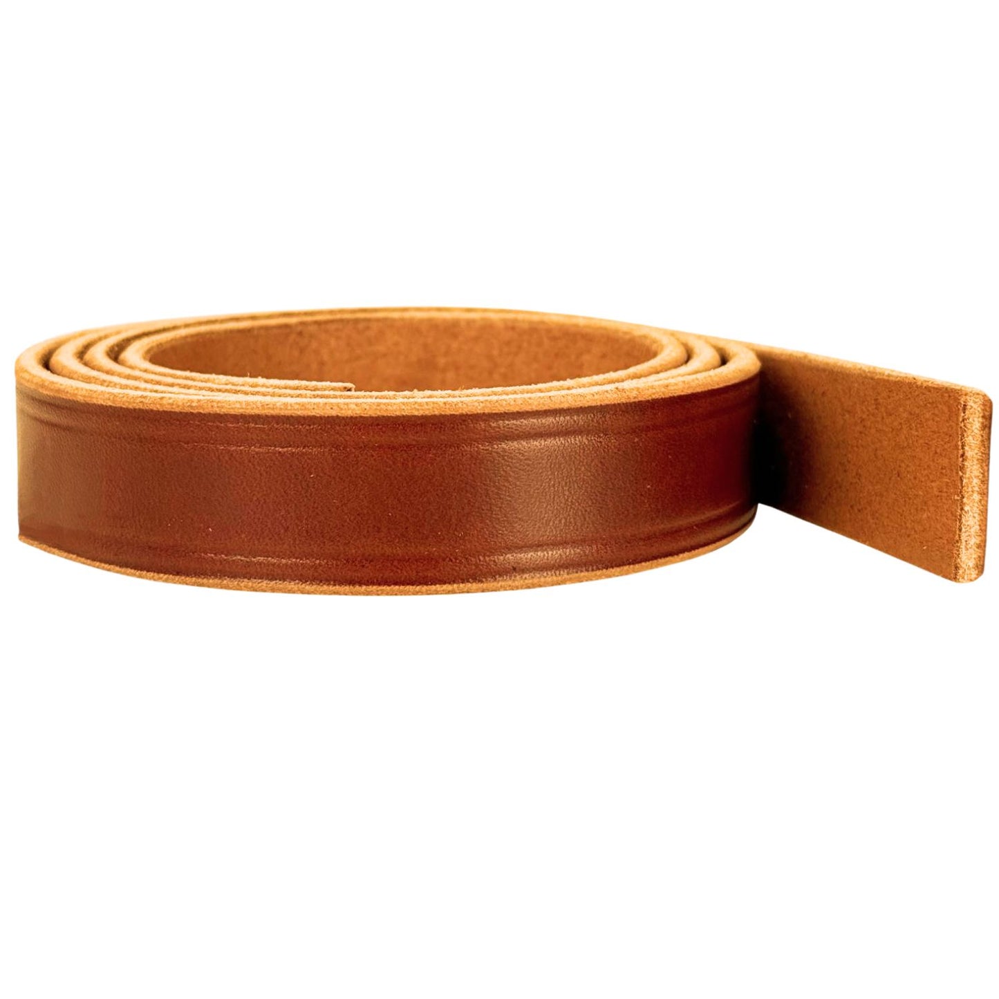 Chestnut English Bridle Leather Straps, 10-12 oz (Heavy)