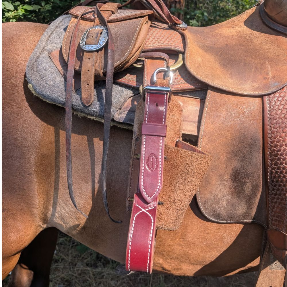 Latigo Leather Figure 8 Horse Hobbles | Handmade in Montana