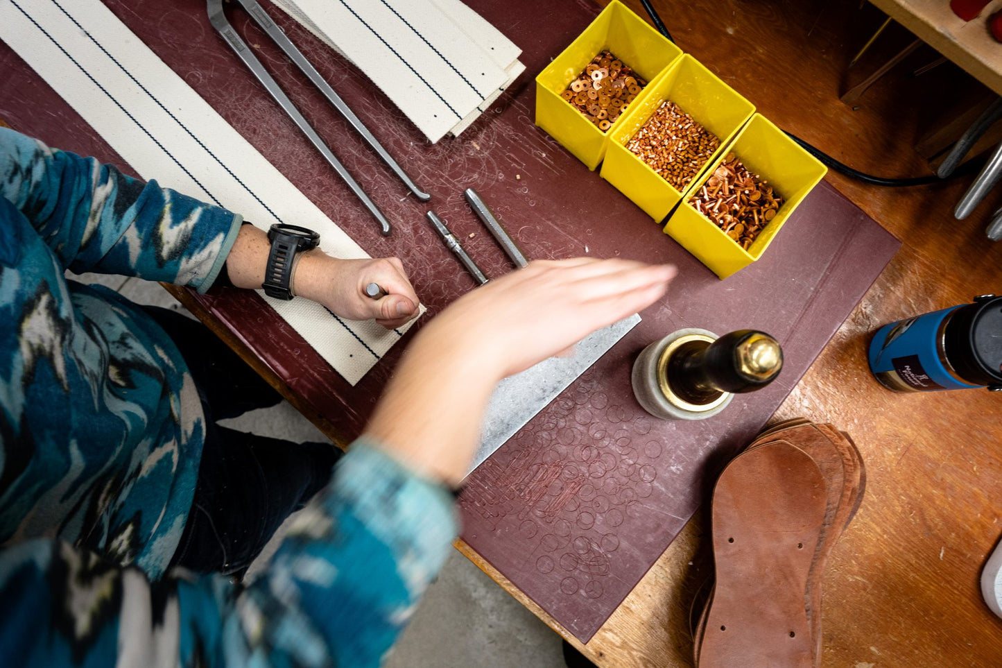 #9 Copper Rivets & Burrs