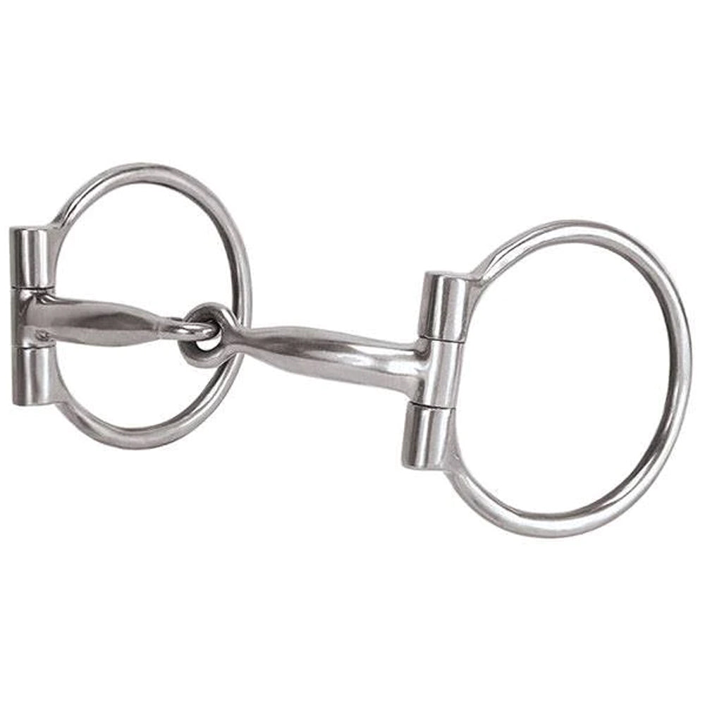 Weaver 5" Sweet Iron Mouth with Copper Inlay Snaffle Bit