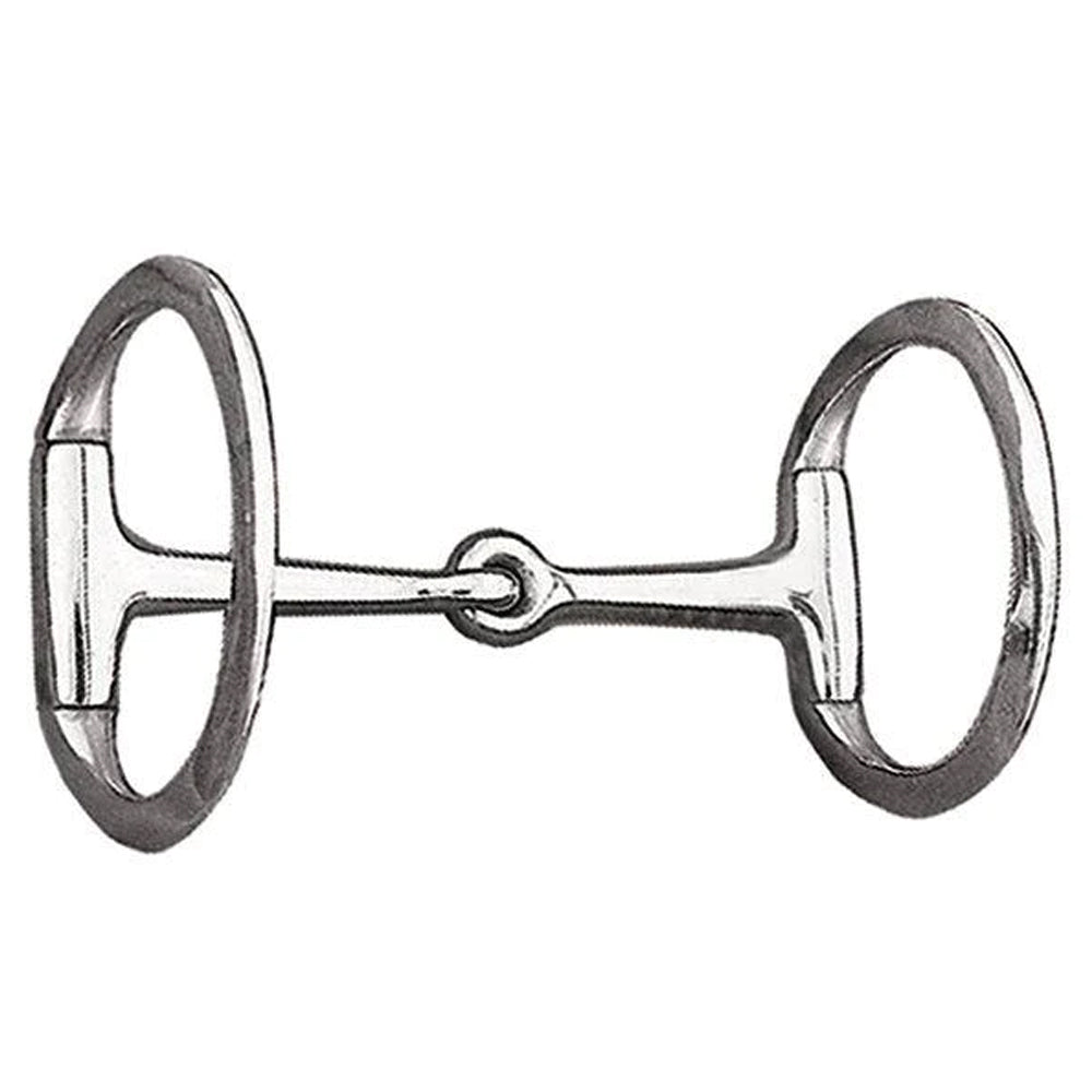 Weaver 5" Solid Mouth Eggbutt Snaffle Bit