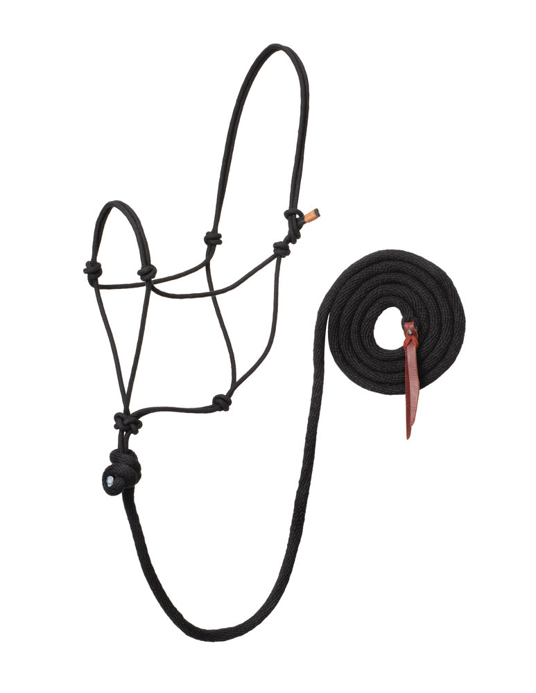 Ecoluxe Bamboo Rope Halter with 10' Lead