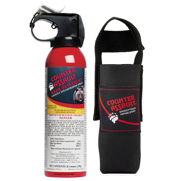 Counter Assault Bear Deterrent Spray with Holster