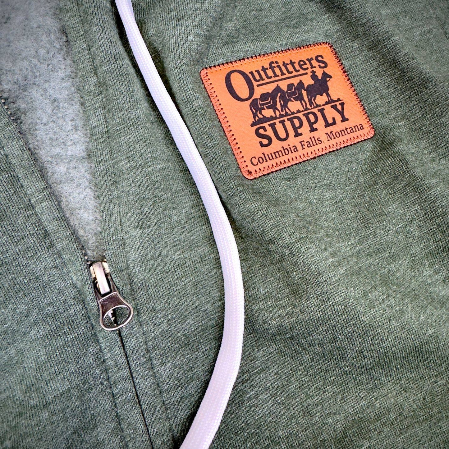 Outfitters Supply Logo Zip Hoodie