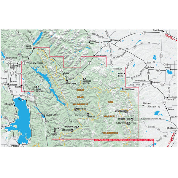 Bob Marshall Wilderness Complex, North Half