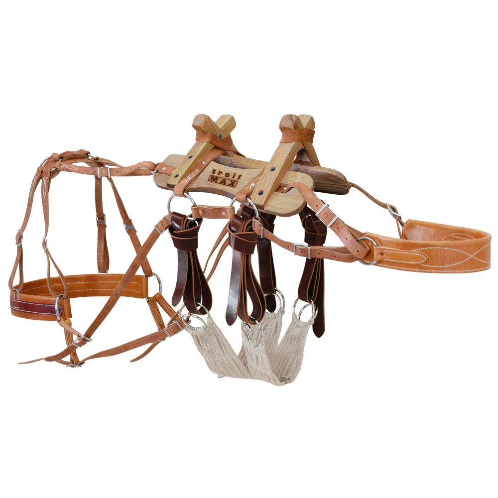 Premium Sawbuck Pack Saddle with TrailMax Solid Oak Tree