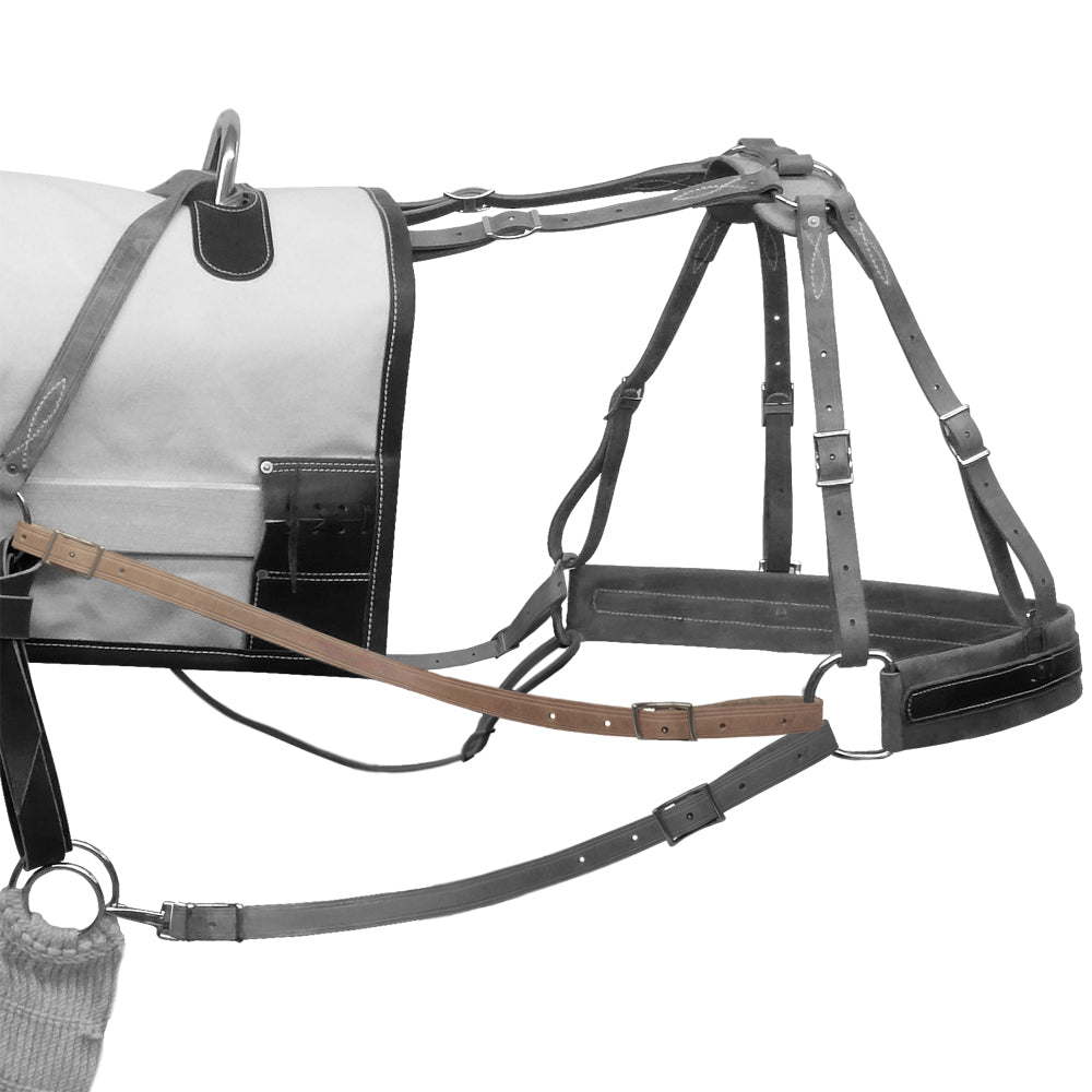 Universal Decker Pack Saddle Quarter Strap w/ Conway Buckle