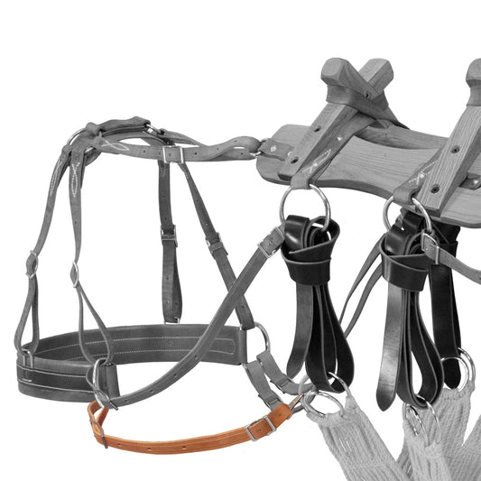 Universal Sawbuck Pack Saddle Quarter Strap with Snap