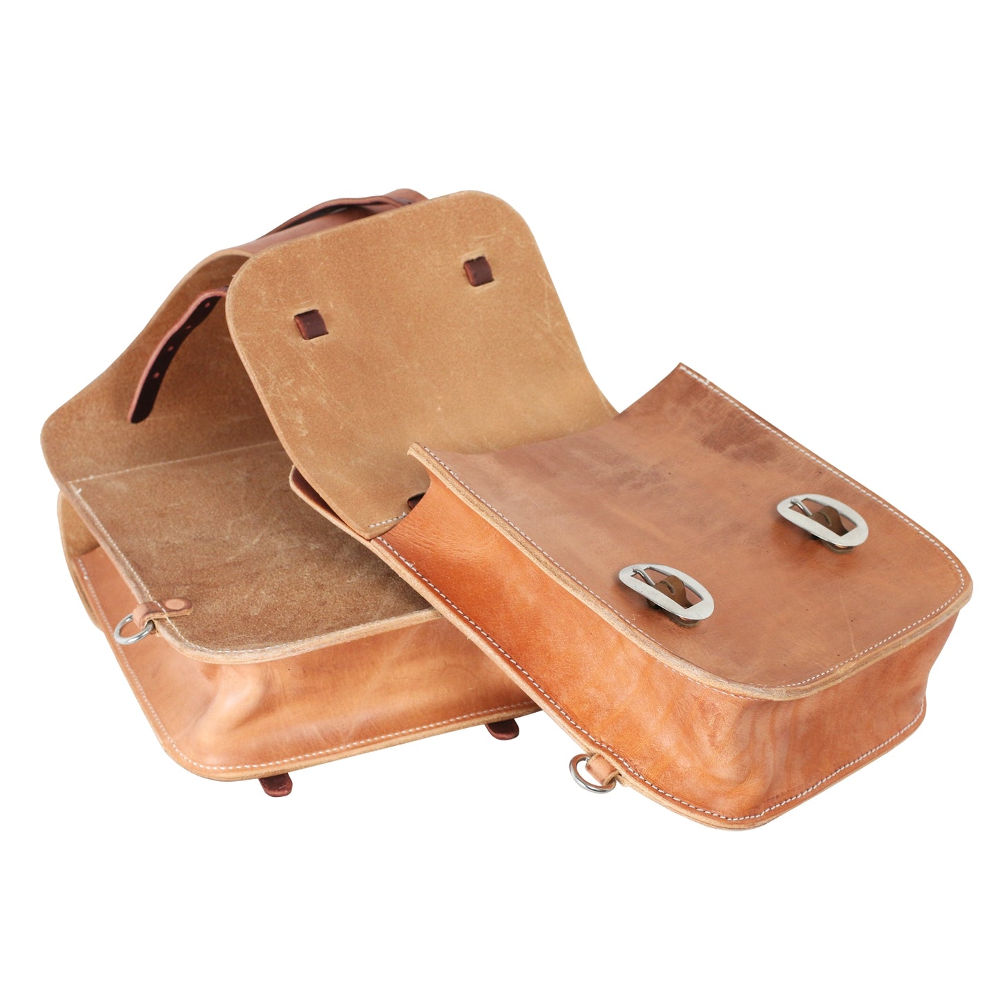 Harness Leather Saddle Bags