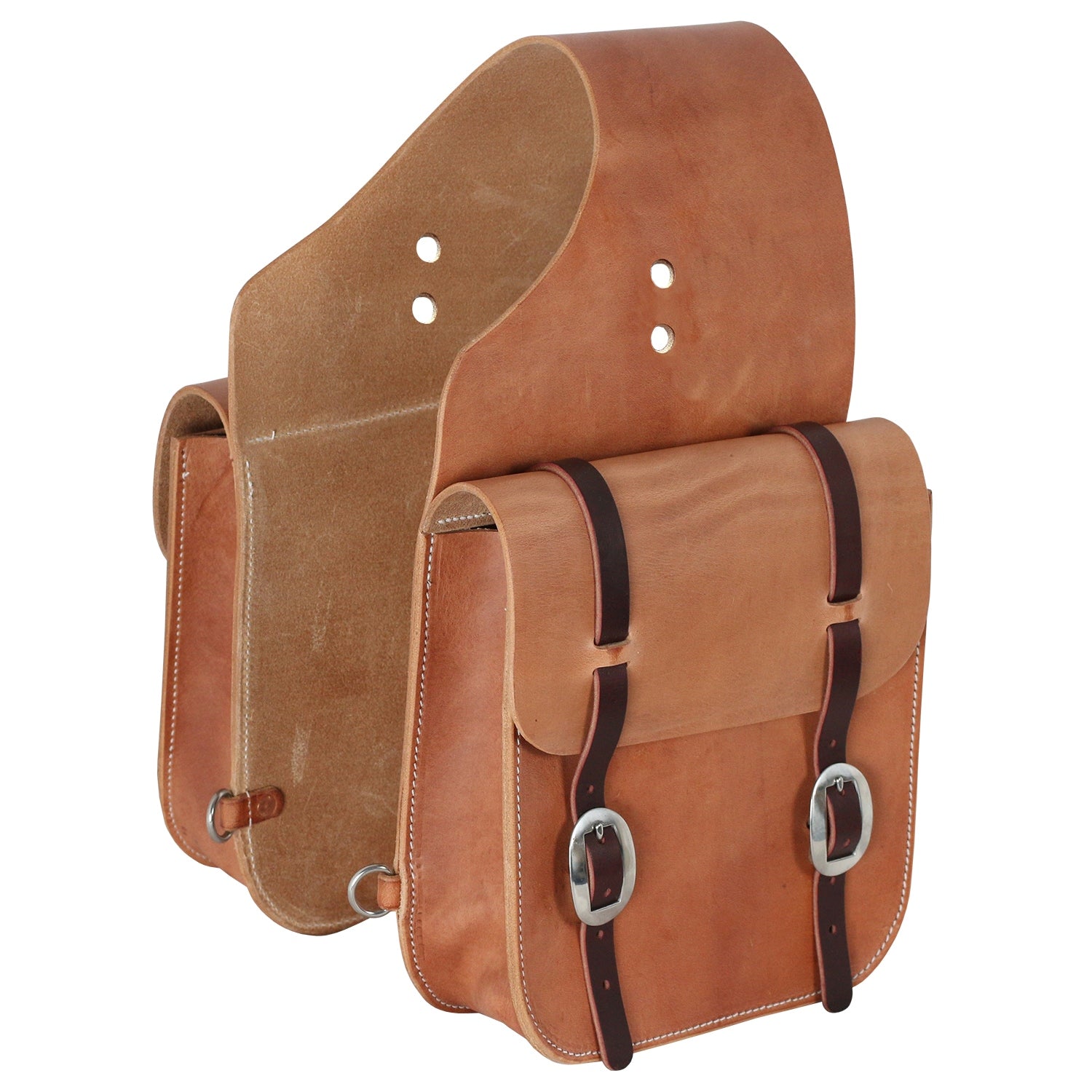 Leather Saddle Bags for Trail Ranch Use Outfitters Supply