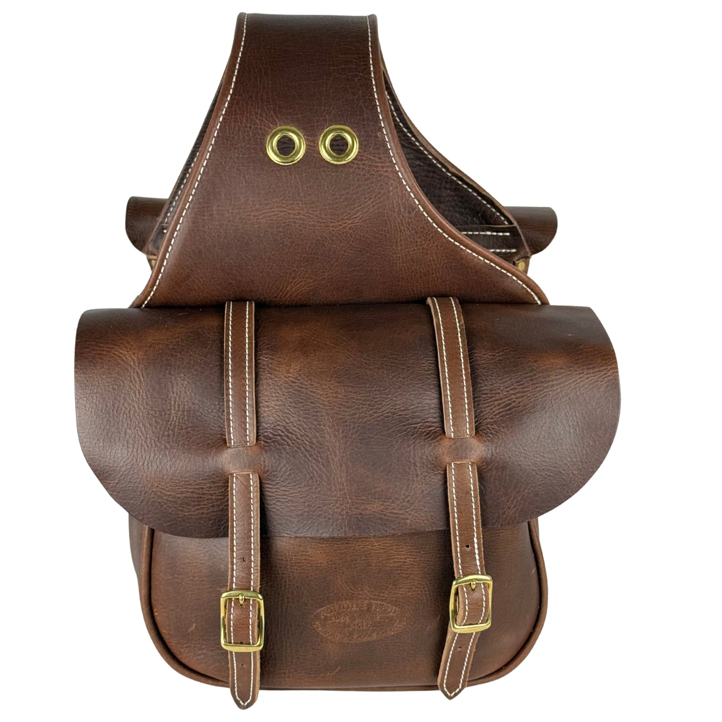 Old West Leather Saddlebags