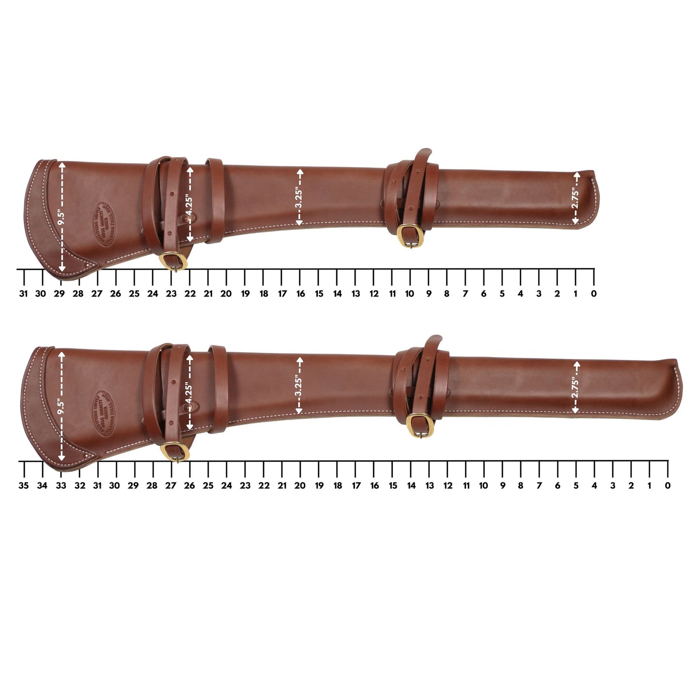 Outfitters Supply Premium Carbine Rifle Scabbard (Multiple Sizes)