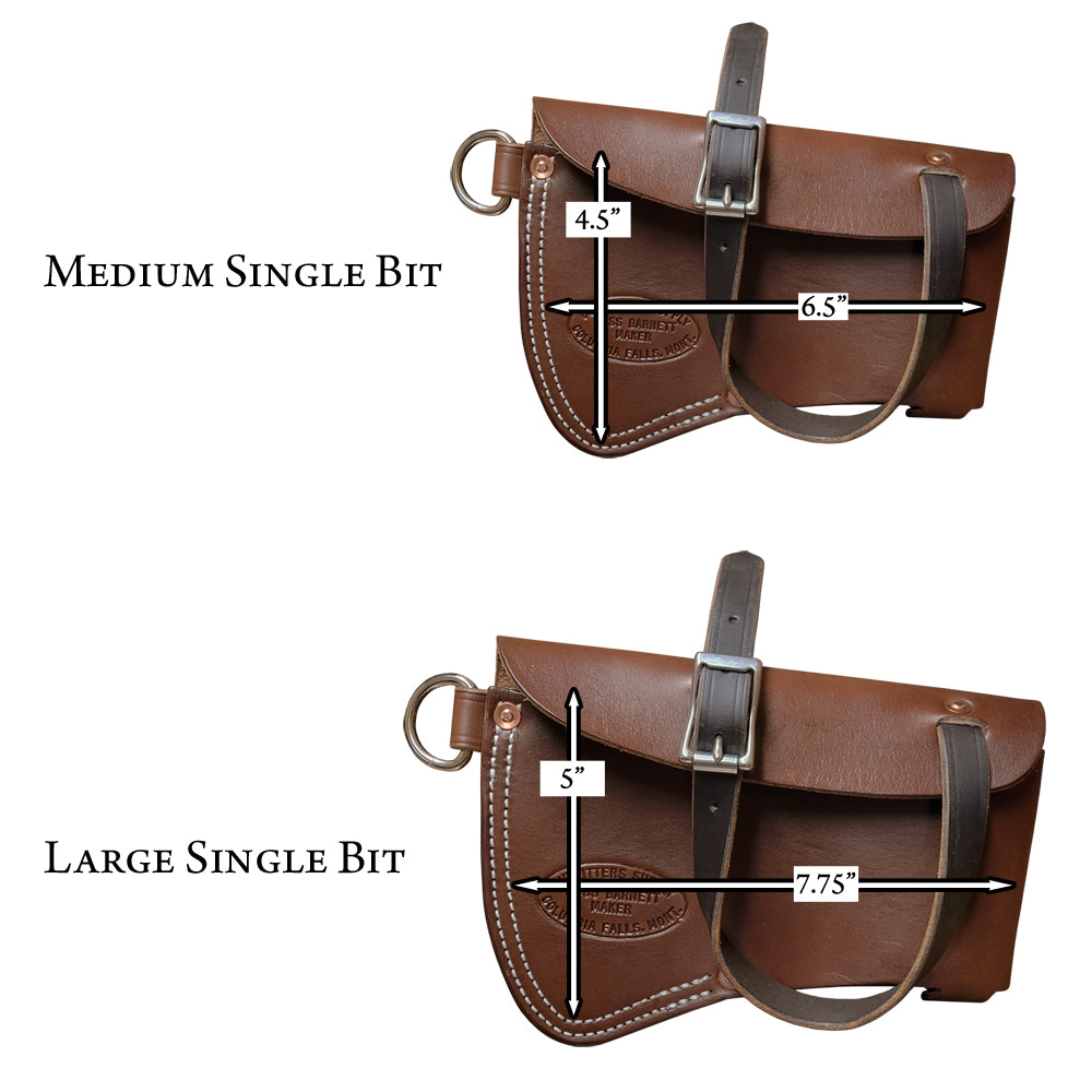 Single Bit Axe Sheath, English Bridle Leather