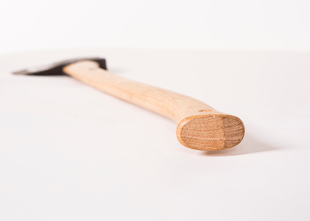 Axe handle on a white background