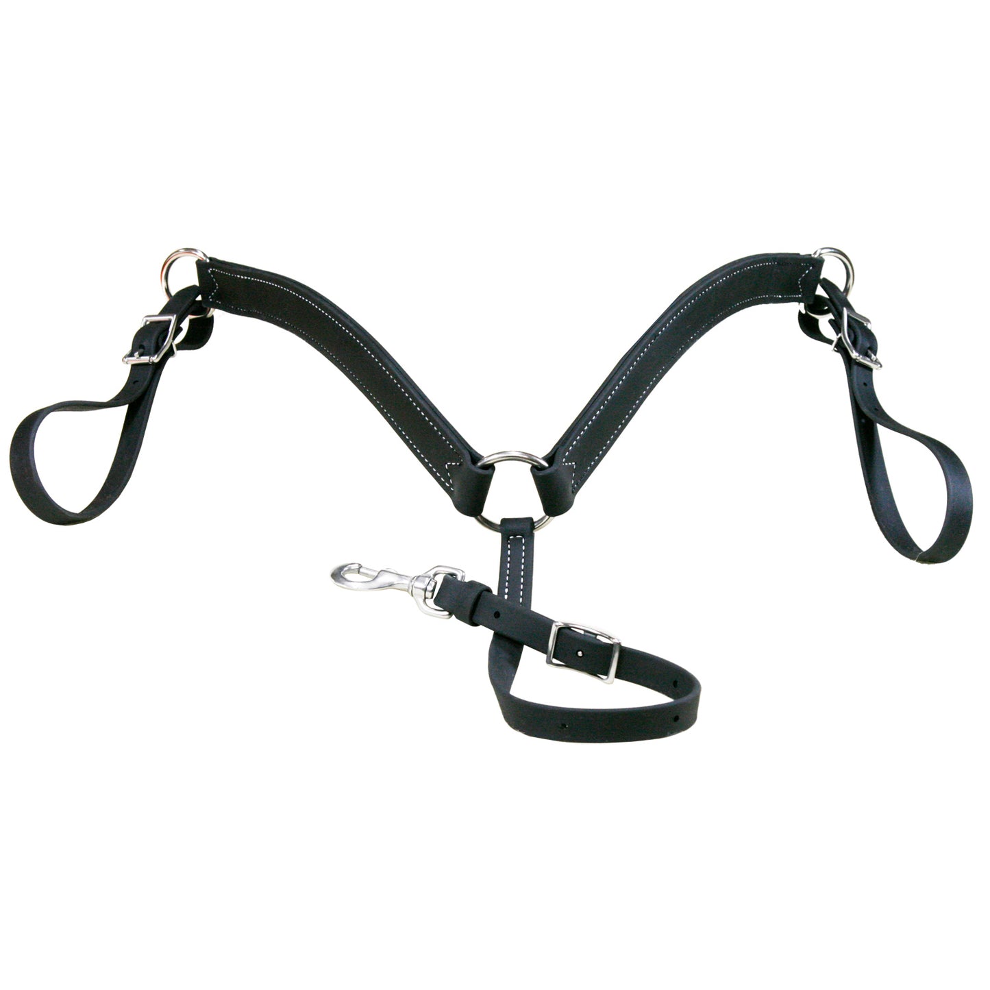 Contoured Beta Biothane Breastcollar (Multiple Colors)