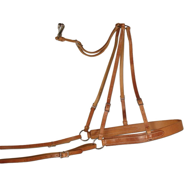 Harness Leather Mule Saddle Breeching