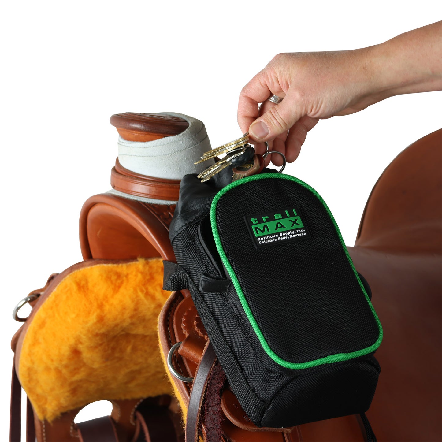 TrailMax 500 Series Water Bottle Pocket with Colored Piping, No Bottle (Multiple Colors)