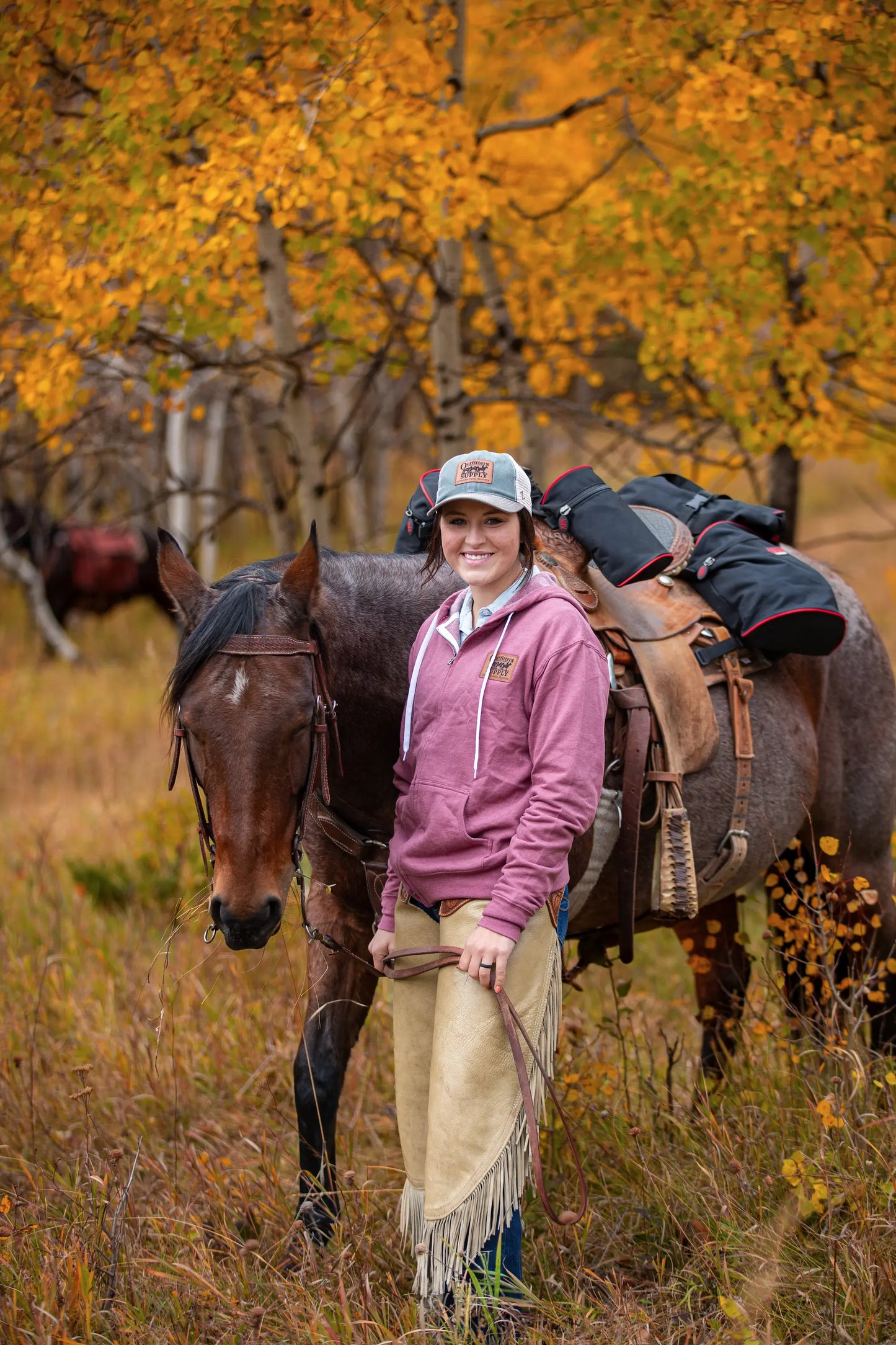 Outfitters Supply Logo Zip Hoodie