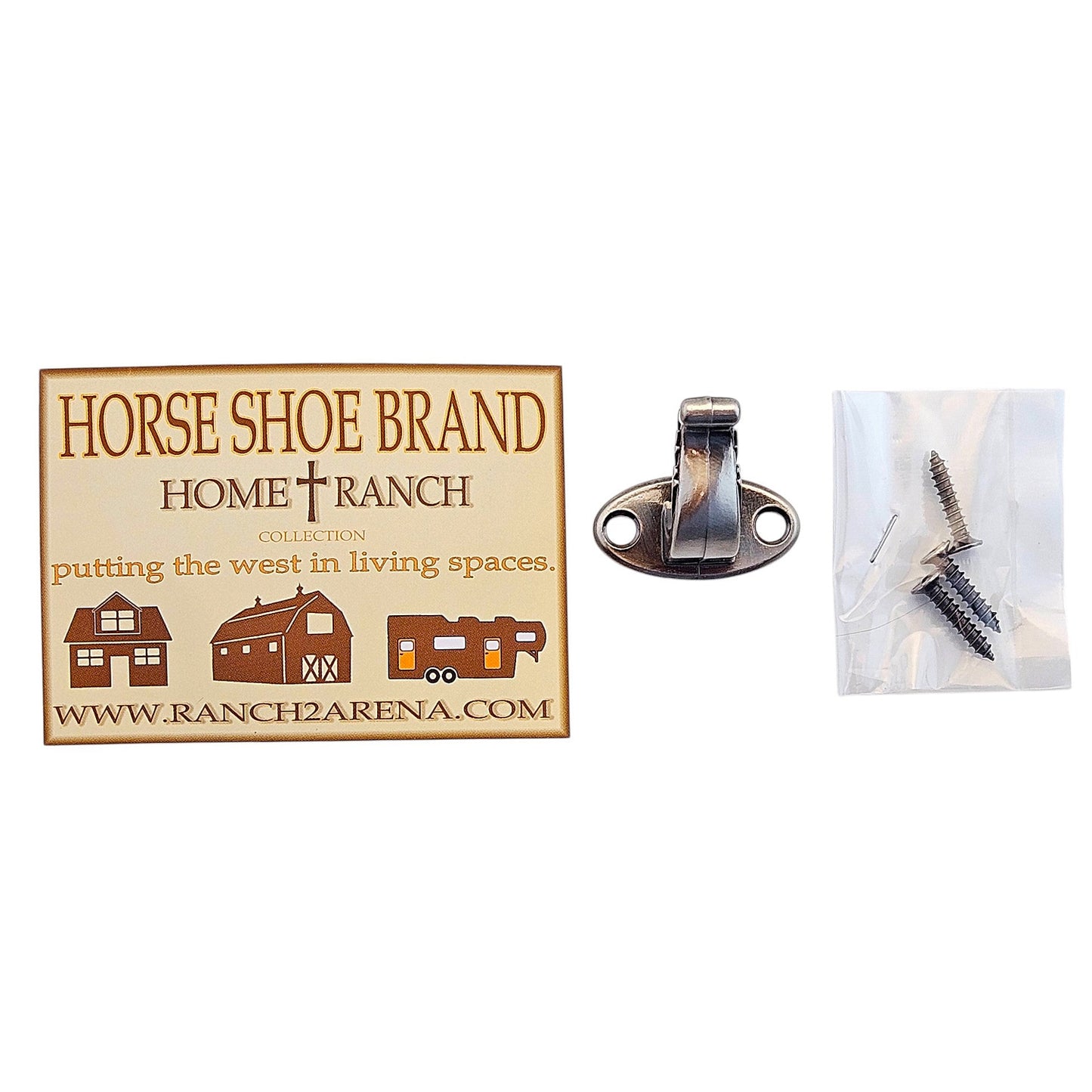 Romel Hook, Tack Hook- Horse Shoe Brand by Jeremiah Watt