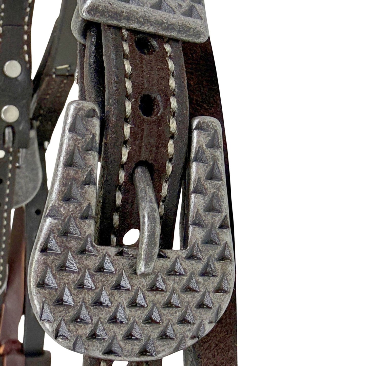 Professional's Choice Chocolate Roughout Browband Headstall