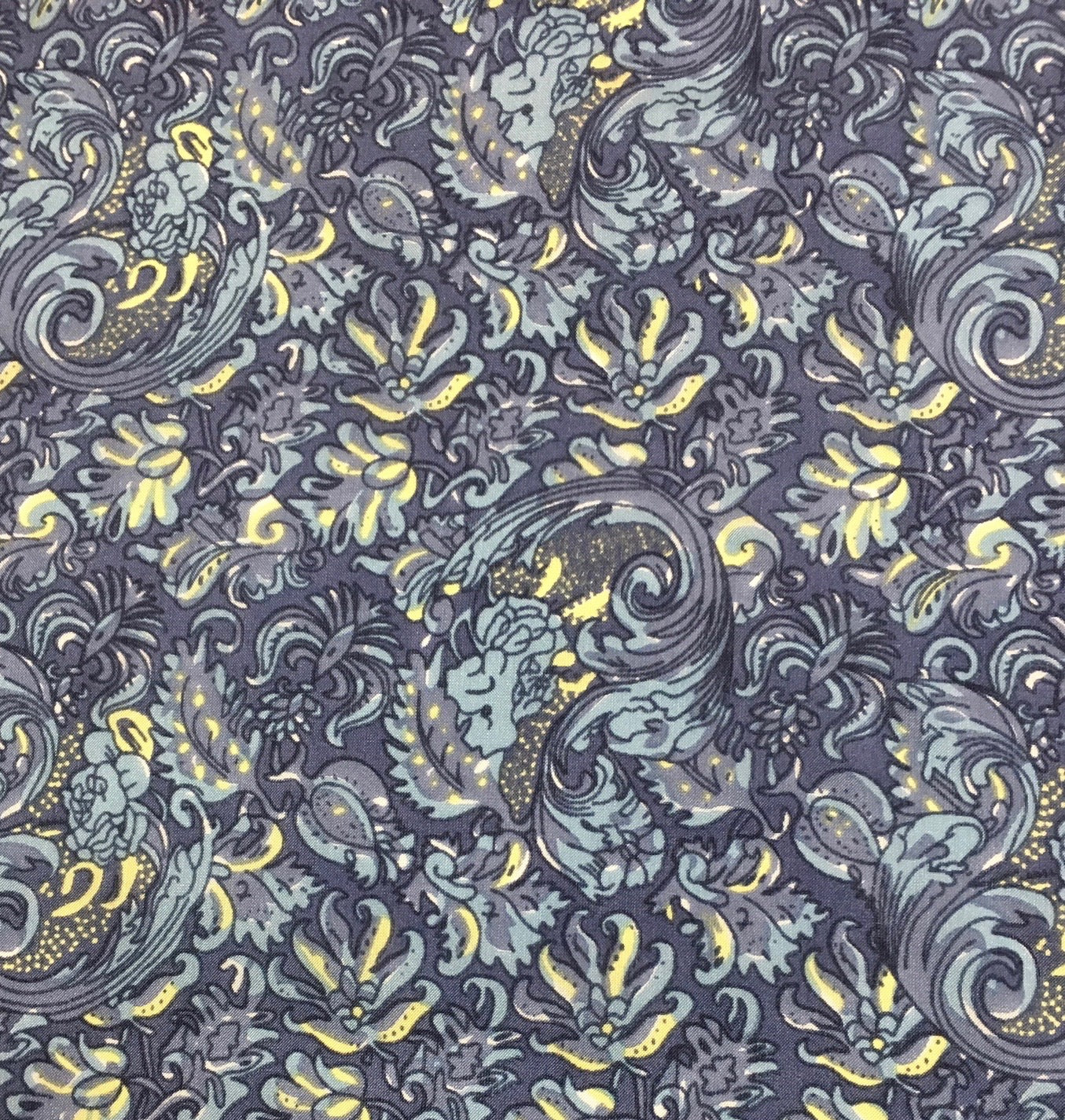 Frontier Calico Silk Scarf