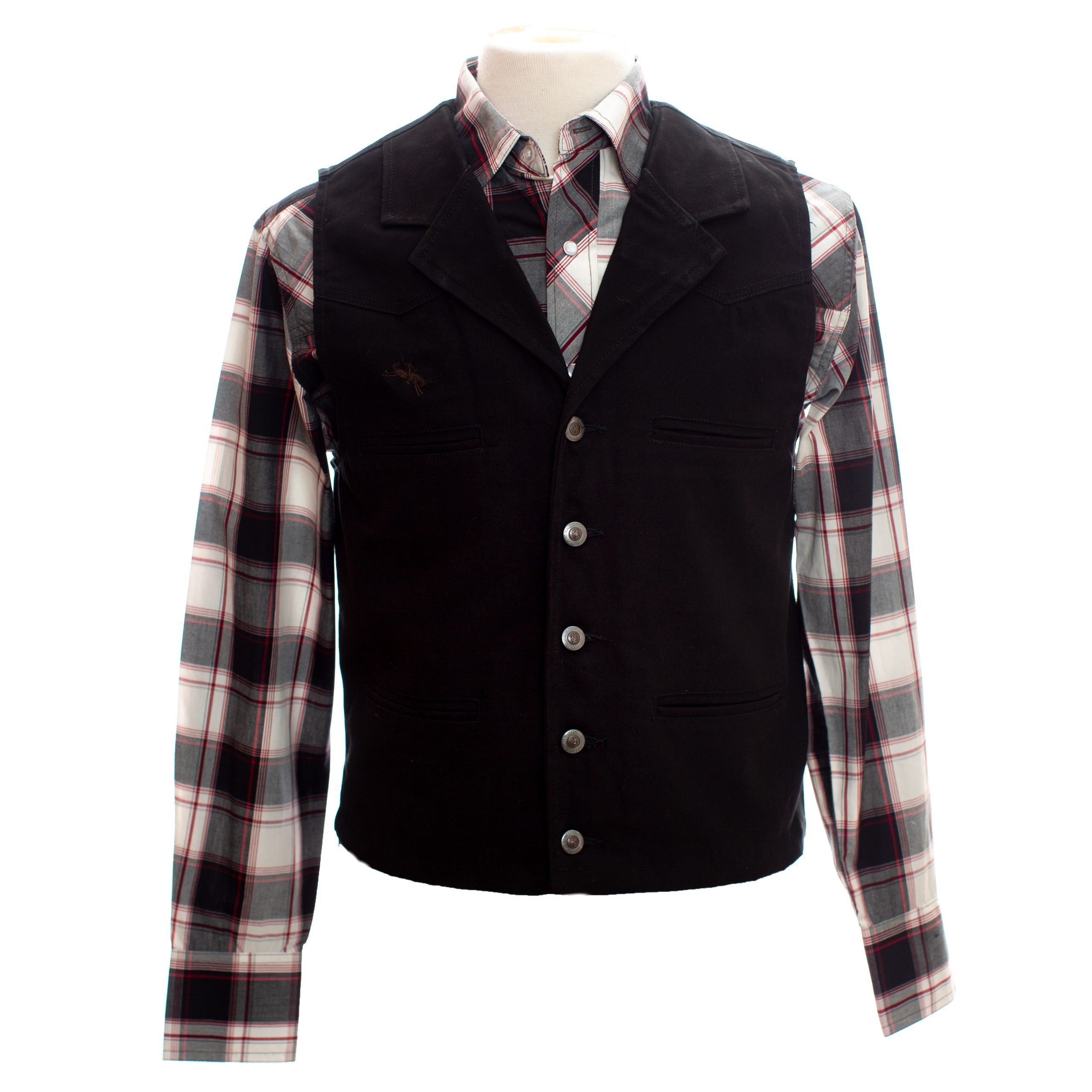 Bronco Canvas Vest for Horseback Riding - Stylish & Durable Bronco Canvas Vest for Horseback Riding - Stylish & Durable