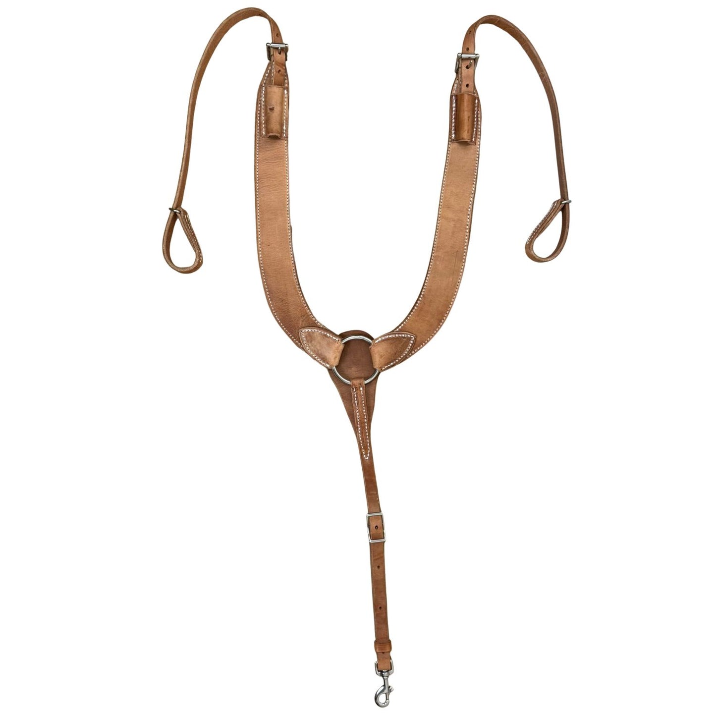 Hermann Oak Harness Leather Pulling Breast Collar