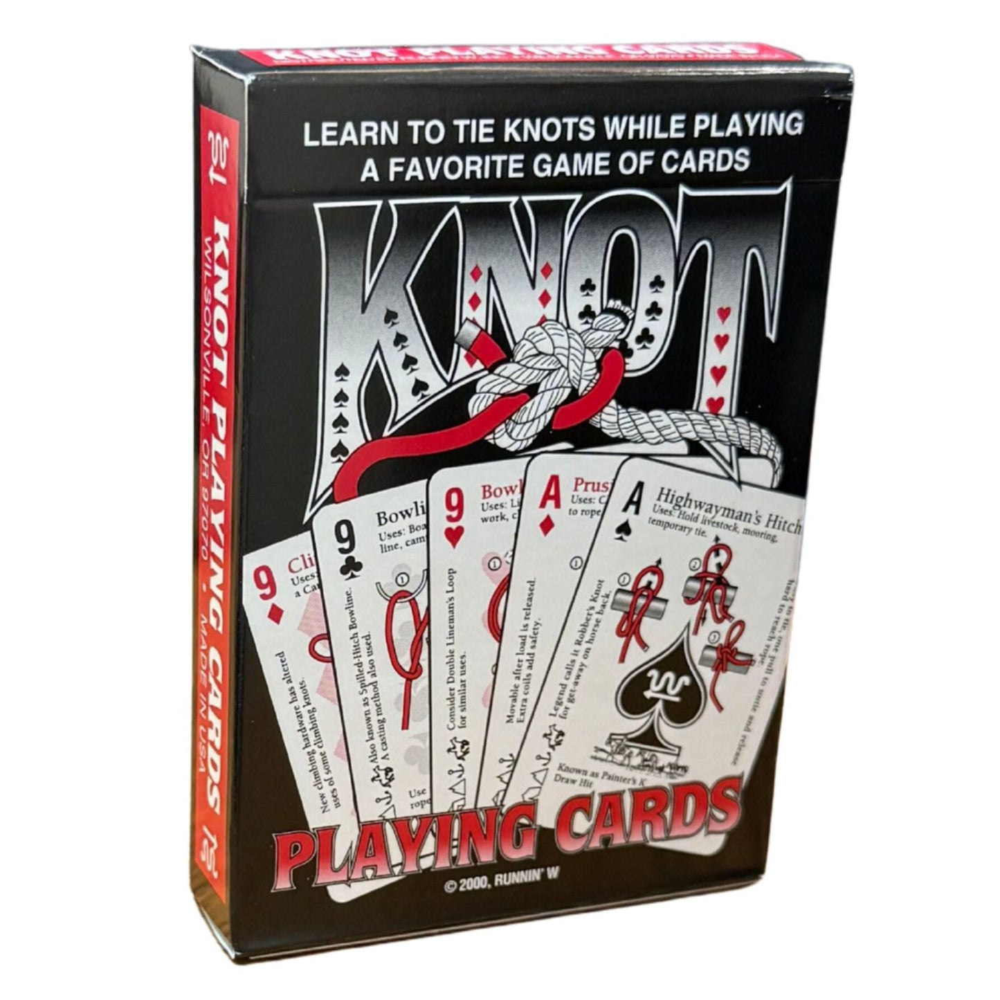 Runnin' W Western Knot Playing Cards