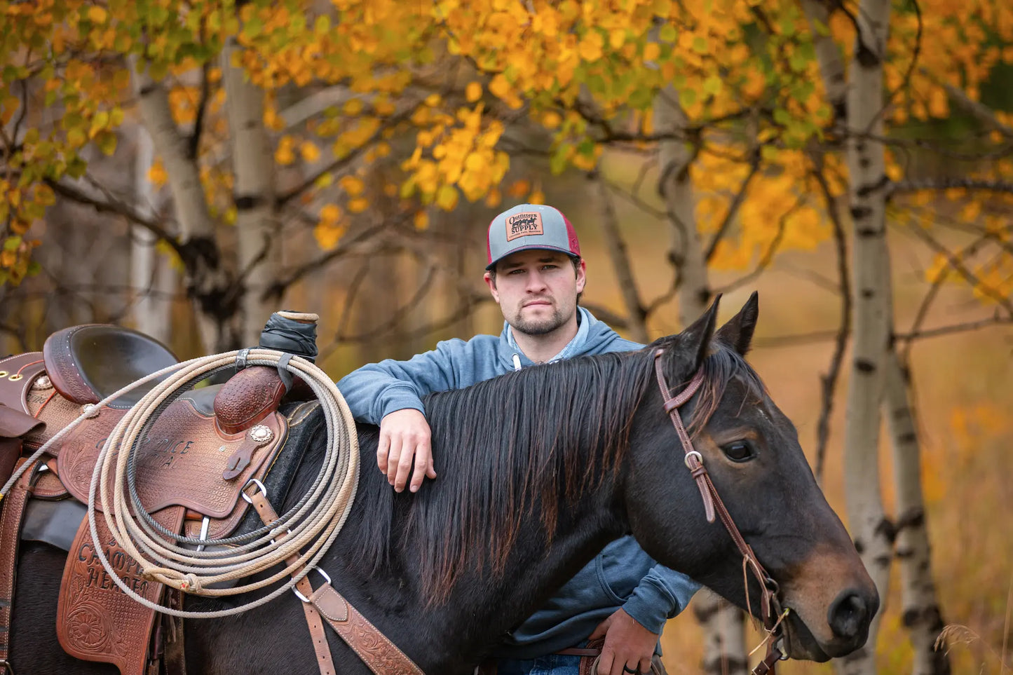 Outfitters Supply Trucker Style Logo Cap