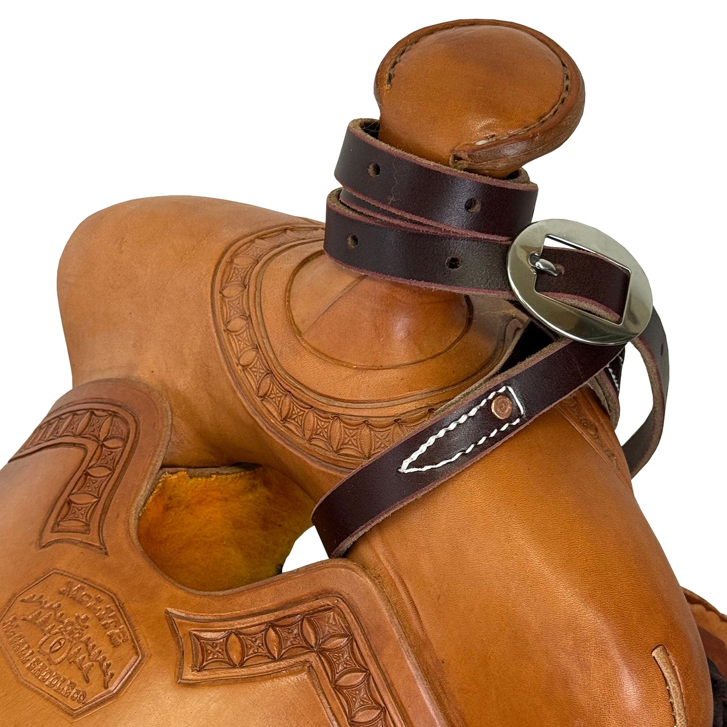 16" McLite All-Around Trail Saddle with Padded Seat, Flat Plate Rigging, Mini Box Tooling