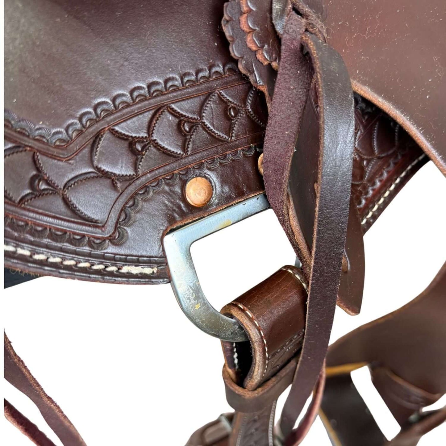 16" Dark Oil McLite Trail Saddle by McCall Saddle Company