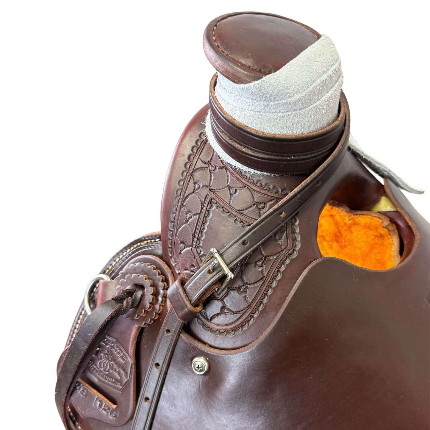 16" Dark Oil McLite Trail Saddle by McCall Saddle Company