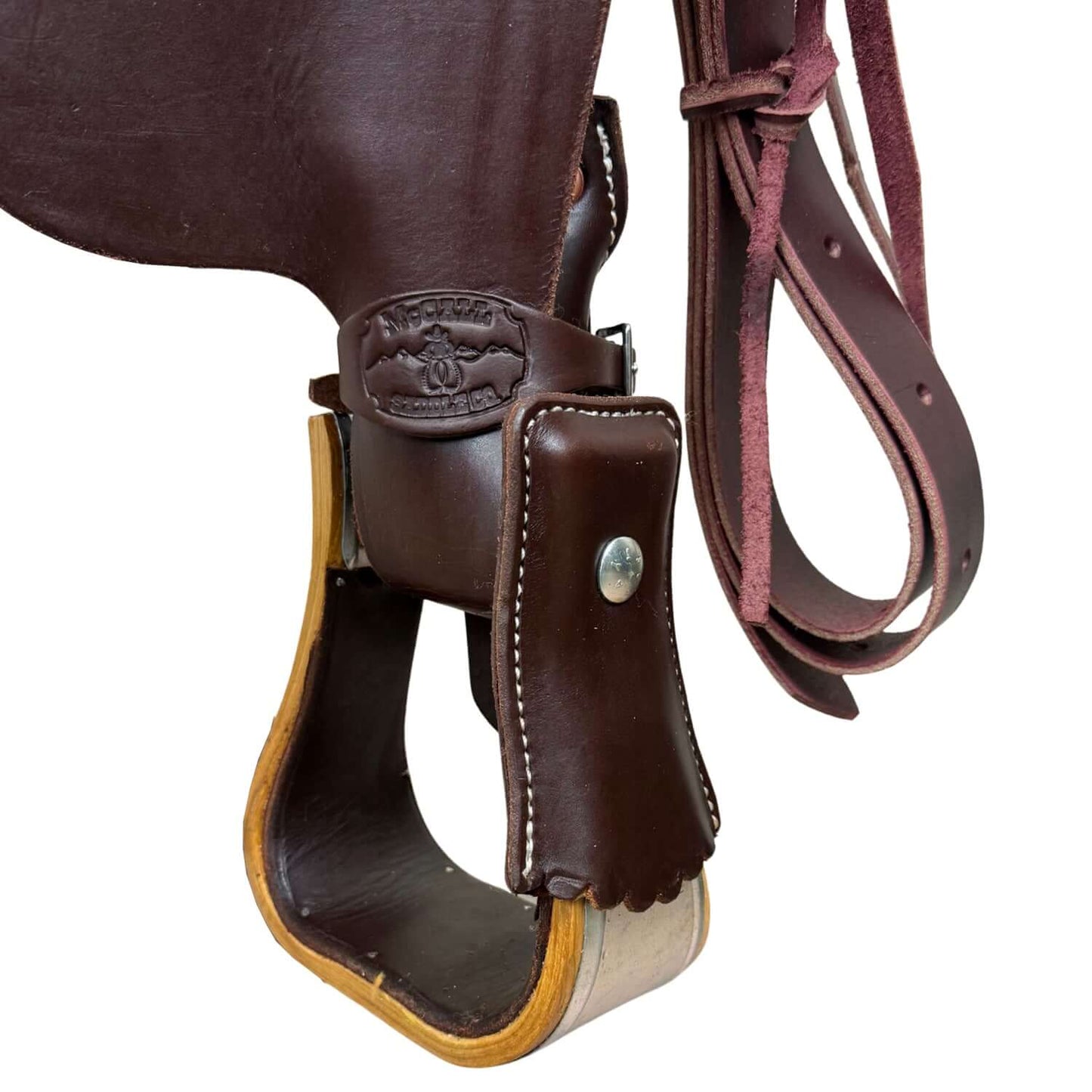 16" Dark Oil McLite Trail Saddle by McCall Saddle Company