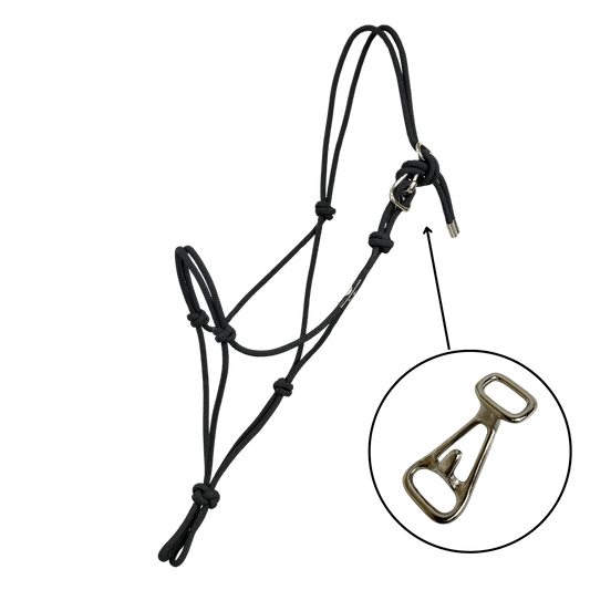 Silvertip Average Horse #95 Rope Halter with Halter Hook (Multiple Colors)