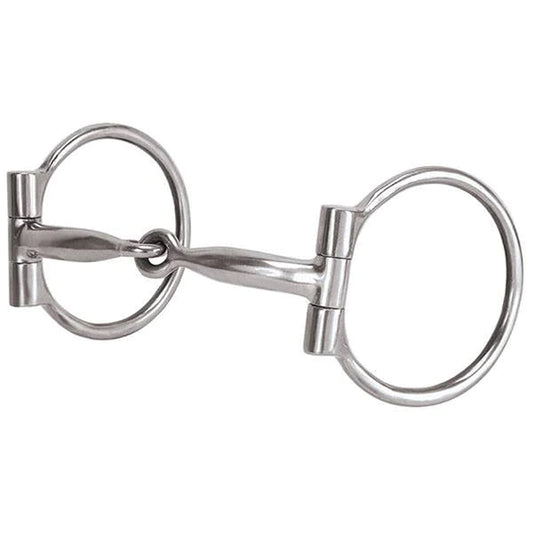Weaver 5" Sweet Iron Mouth with Copper Inlay Snaffle Bit