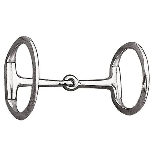 Weaver 5" Solid Mouth Eggbutt Snaffle Bit