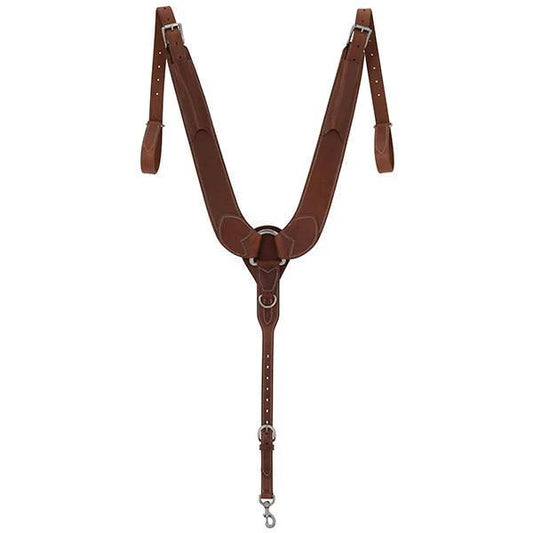 Weaver ProTack Oiled Russet Pulling Breast Collar