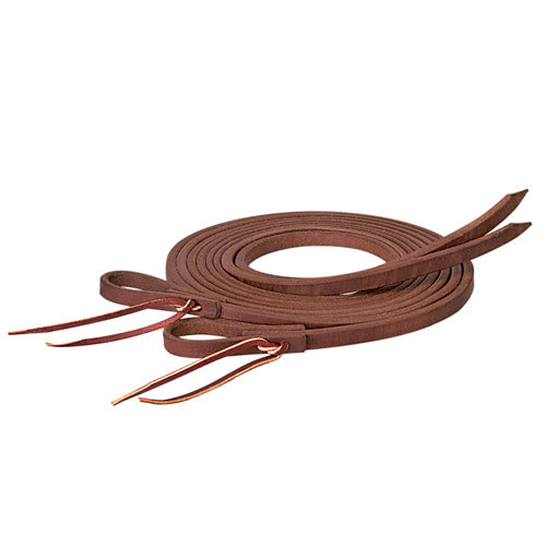 Weaver Protack Oiled Extra Heavy Harness Split Reins 8' (Multiple Widths)