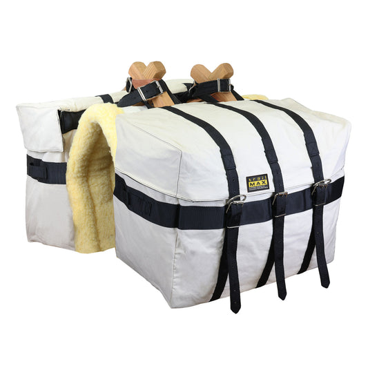 Oversize Canvas & Vinyl Panniers (Pair)