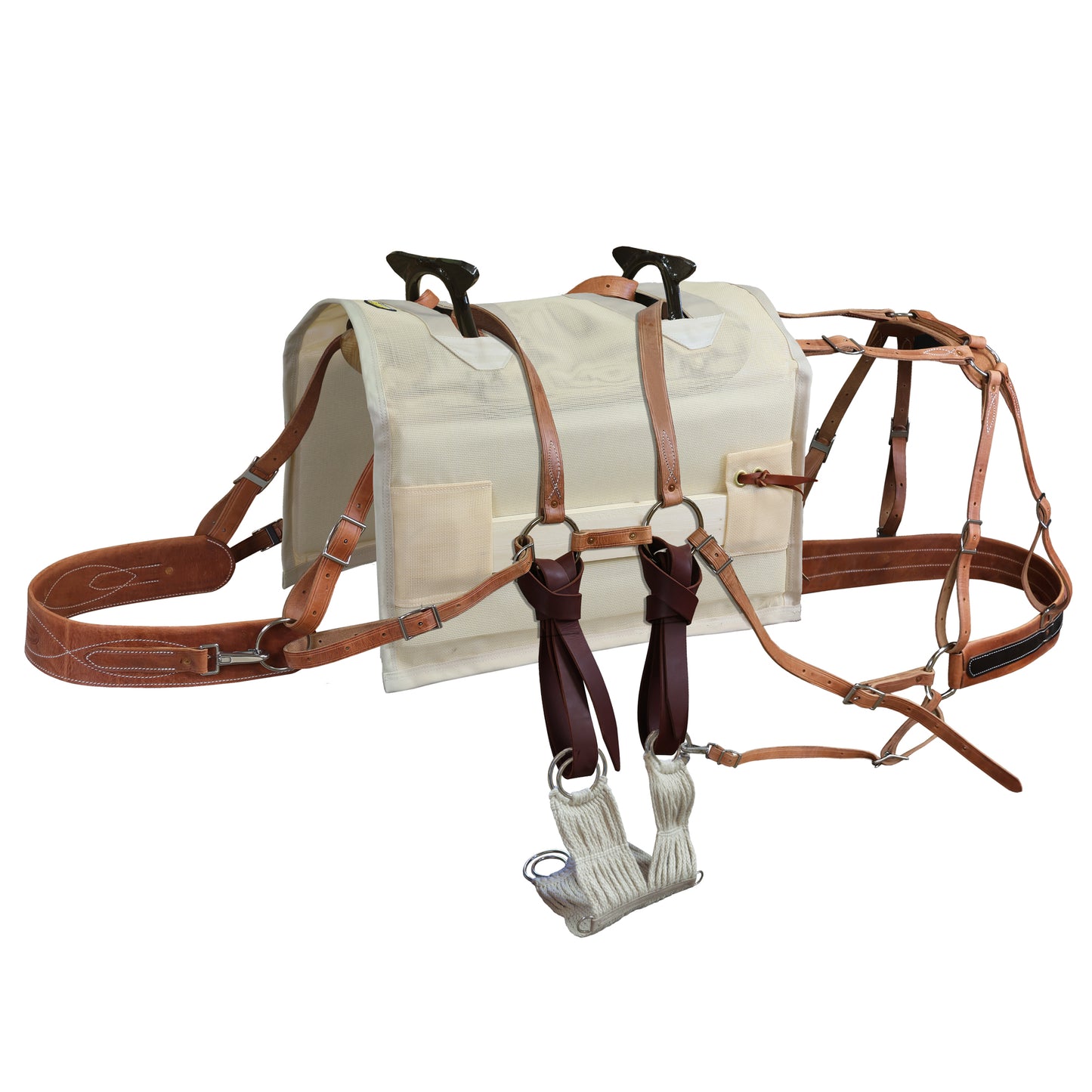 Modified Double Rigged Decker with Cottonwood Tree & Mesh Half Breed