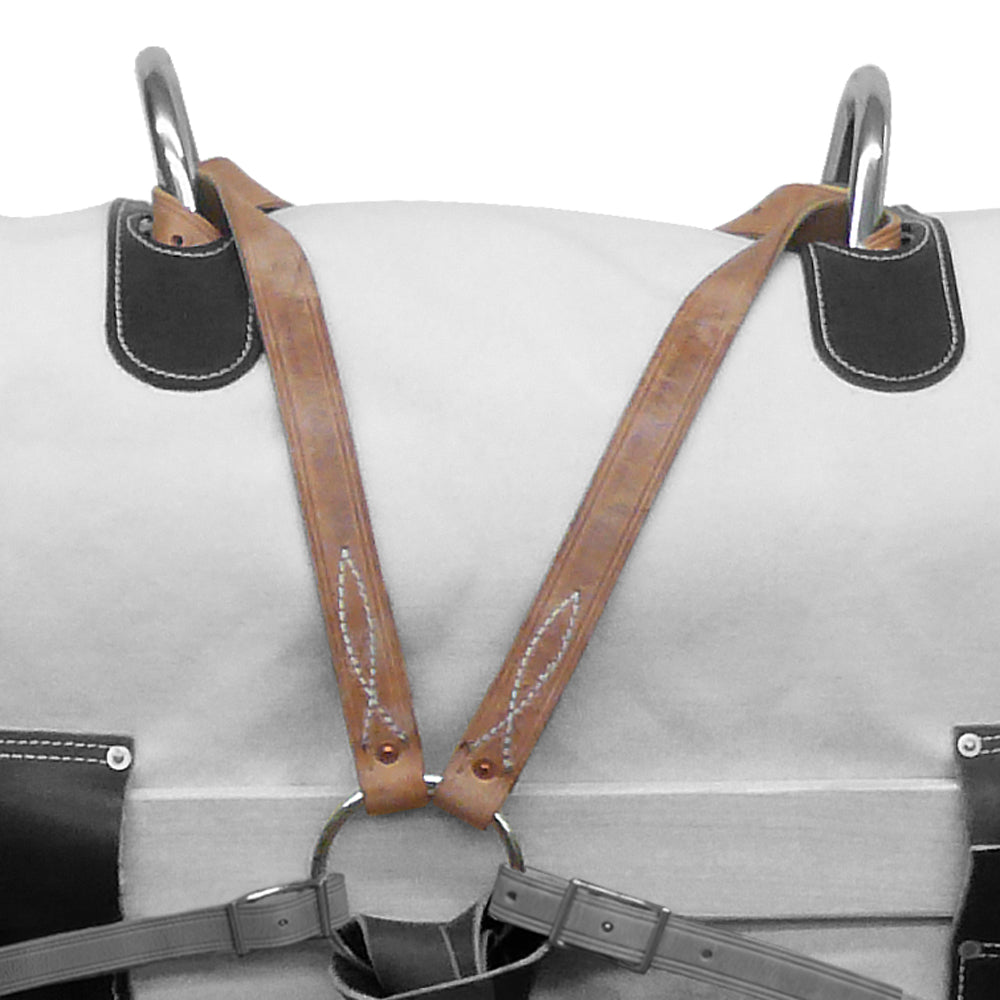 Universal Decker Pack Saddle Rigging Ring Strap (Single)
