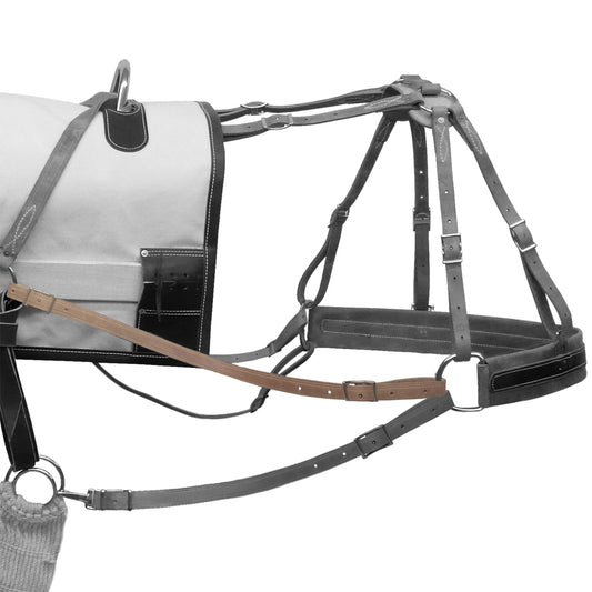 Universal Decker Pack Saddle Quarter Strap w/ Conway Buckle