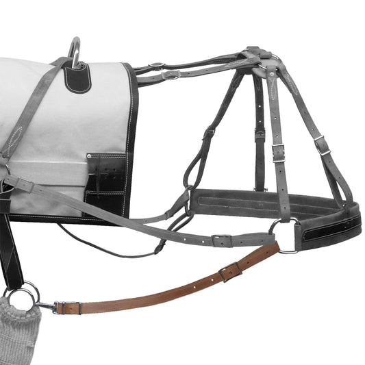 Universal Decker Pack Saddle Quarter Strap w/ Spring Snap