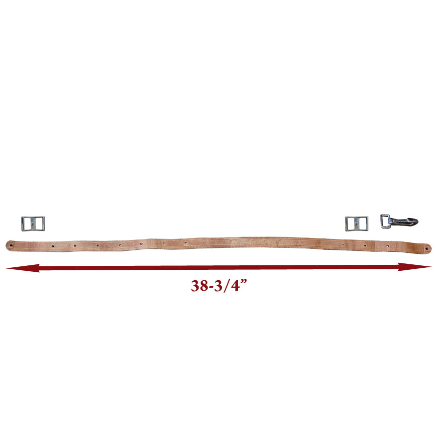 Universal Decker Pack Saddle Quarter Strap w/ Spring Snap